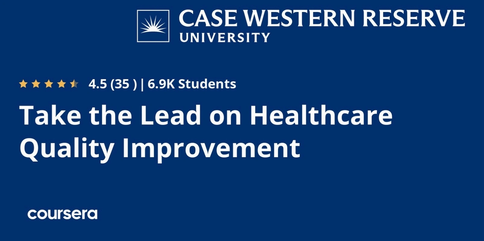 Quality improvement course training